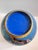 Chinoiserie Blue Chinese Cloisonné Ginger Jar on Carved Wood Stand For Sale - Image 3 of 12