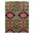 A vintage Central Asian tribal Turkoman room size carpet handmade during the mid-20th century. Measures: 9' 10" x 12' 4".