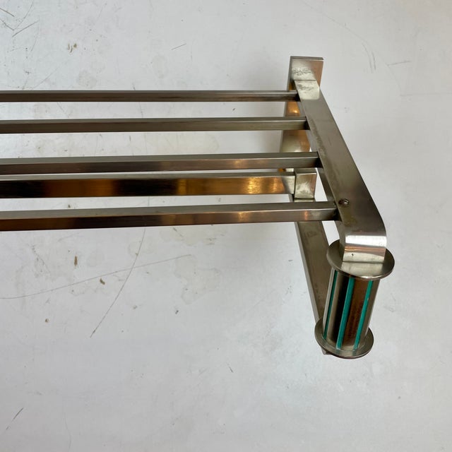 Art Deco Train Carriage Coat Rack, 1930s For Sale - Image 11 of 16