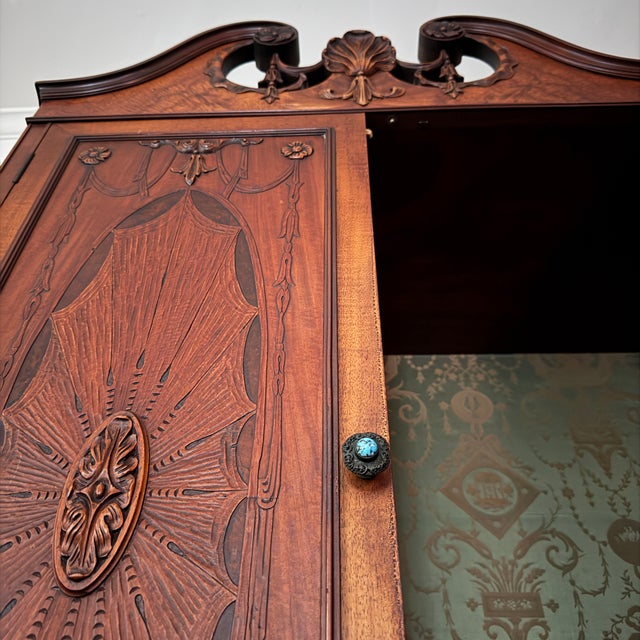 Early 20th Century American Peck Hills Mahogany Cabinet For Sale - Image 10 of 18