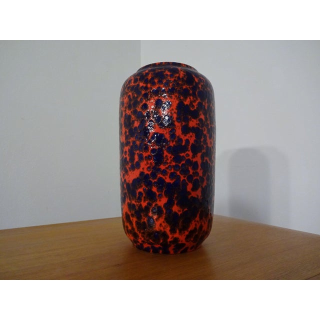 Large Pop Art Ceramic Vase from Scheurich, Germany, 1970s For Sale - Image 11 of 11