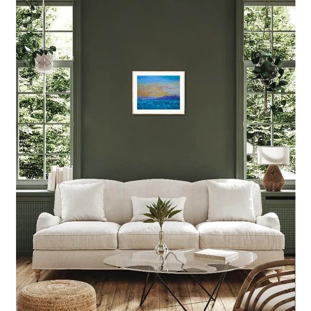 2020s Modern Coastal Sunsets — Seascape Oil Painting For Sale - Image 5 of 9