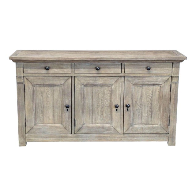 Pottery Barn Rustic Sideboard, Attributed For Sale