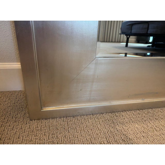 Emerson Et Cie Custom Finish Oversized Floor Mirror For Sale - Image 4 of 4