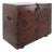 Asian Wooden Chest with Decorative Fittings For Sale