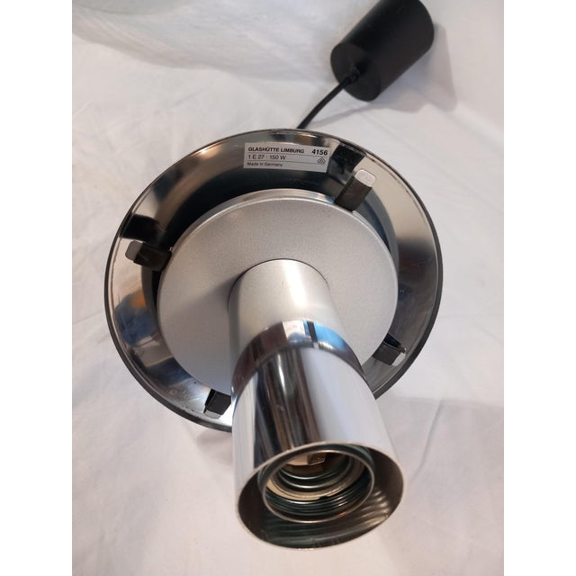 Large Bubble Glass Pendant Lamp from Glashütte Limburg, 1970s For Sale - Image 17 of 18