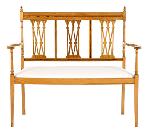 Sheraton Revival Parlour Seat