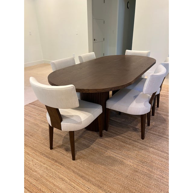 Beautiful RH (Restoration Hardware) dining set purchased new in October 2023 Includes: • RH Byron Rectangular Dining Table...