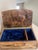 Vintage Burlwood Jewelry Box Signed Burl Craft Oregon For Sale - Image 9 of 11