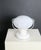 White White Lacquered Metal and Glass Globe Lamp, 1980s For Sale - Image 8 of 10