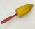 Wood Red & Yellow Wood Buoys, S/2 For Sale - Image 7 of 9