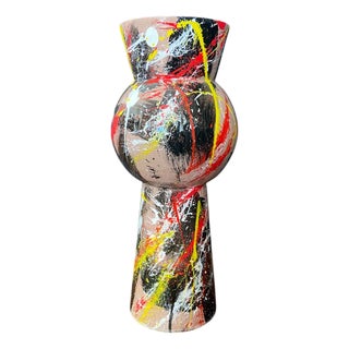 Metal Vase by Silvio Formichetti, 2000s For Sale