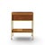 Mid 20th Century Paul McCobb Model 8714 Mid Century Mahogany, Brass and Cane Nightstands - Pair For Sale - Image 5 of 13