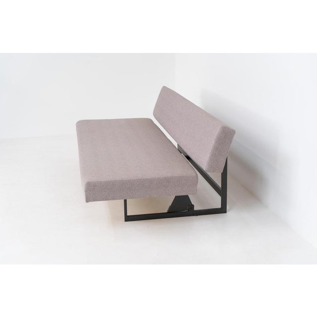 Metal Sofa or Daybed by Dieter Waeckerlin for Idealheim For Sale - Image 7 of 17