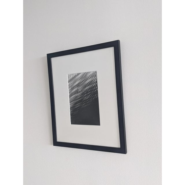 Abstract Contemporary Original Black and White Abstract Silver Gelatin Limited Edition Photograph by Rachel Scheinfeldt, Framed For Sale - Image 3 of 3