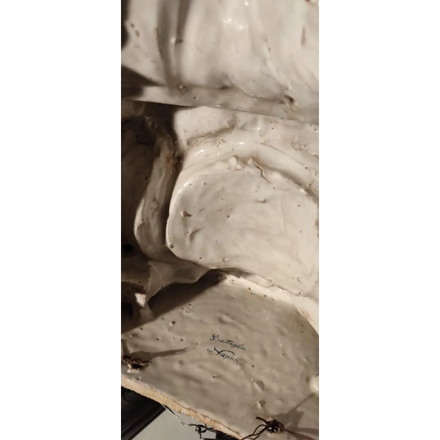 Ceramic Ceramic Shelves from Battaglia, 1800s, Set of 2 For Sale - Image 7 of 10