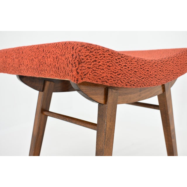 Oak Stool, Czechoslovakia, 1980s For Sale - Image 14 of 17