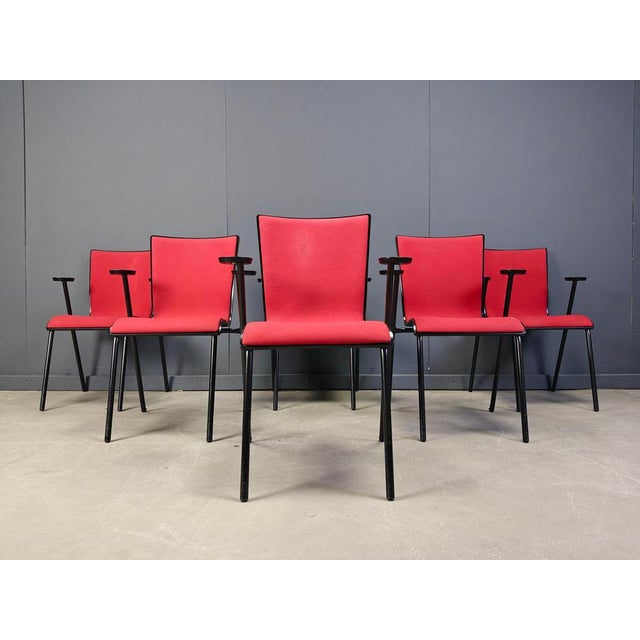 Vintage Occhio Chairs by Roel Vandebeek for Drisag, 2000s, Set of 6 For Sale - Image 13 of 17