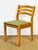Vintage Beechwood and Green Corduroy Dining Chairs, 1960s, Set of 4 For Sale - Image 11 of 18