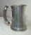 Vintage Handmade Polished Pewter Natural Stag Horn Glass Drinking Mug Stein Cup For Sale - Image 4 of 11