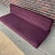 Convertible sofa daybed by Richard Schultz for Knoll. This sofa features purple fabric and a chrome base. This would be...