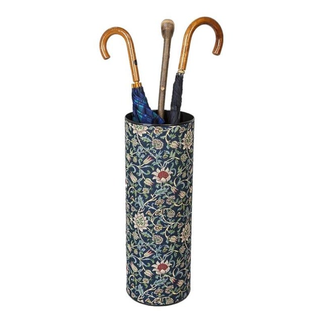 A lovely addition to any home, this stylish and durable tapestry umbrella stand is constructed from metal and covered in...