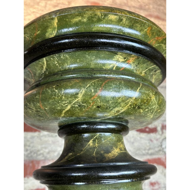 Louis XVI Style Carved Wooden Halogen Column Floor Lamp, 1970s For Sale - Image 3 of 13