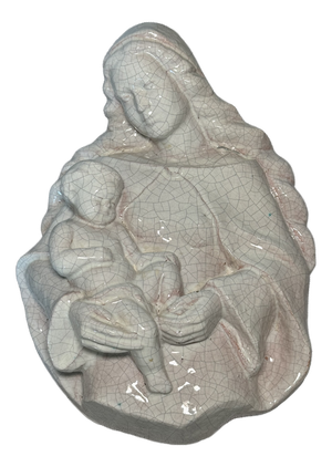 Italian Madonna and Child Wall Relief, 1960s