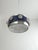 1970s Drum Pendant Lamp with Glass Rosettes, 1960s For Sale - Image 5 of 12
