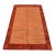Gabbeh Rug 4’8” X 6’9” Orange Wool Contemporary Hand-Knotted Carpet For Sale