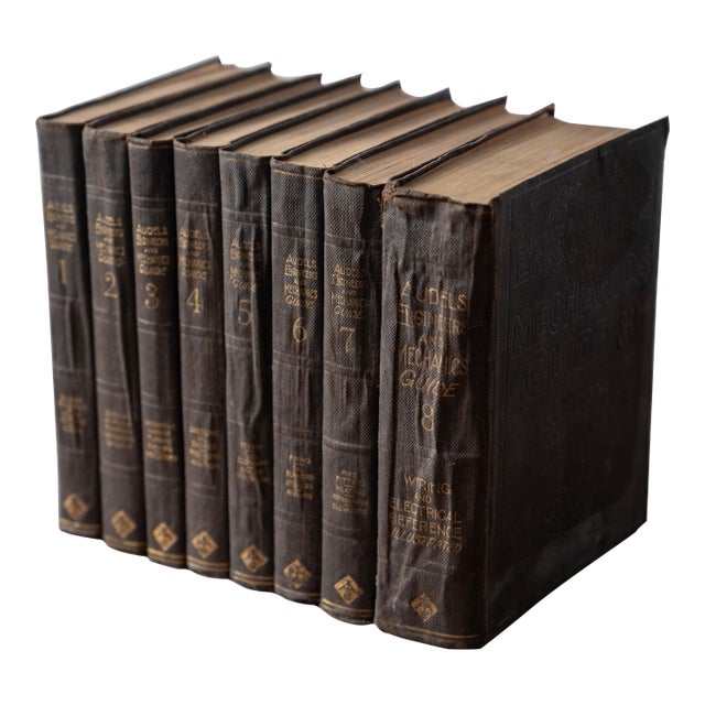 Audels Engineers & Mechanics Guide, Complete 8 Volume Set For Sale