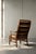 Vintage Danish High Chair in Beech and Brown Leather from Farstrup Møbler, 1970s For Sale - Image 10 of 18