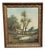 Henri Catrou, Lakeside Landscape, 1800s, Oil on Canvas, Framed For Sale