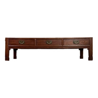 Vintage 60” Ming Style Coffee Table For Sale