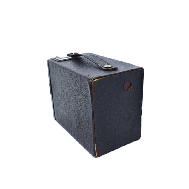 Eastman Kodak Authentic Art Deco 1940s Eastman Kodak Brownie Target Six-20 Box Camera For Sale - Image 4 of 9