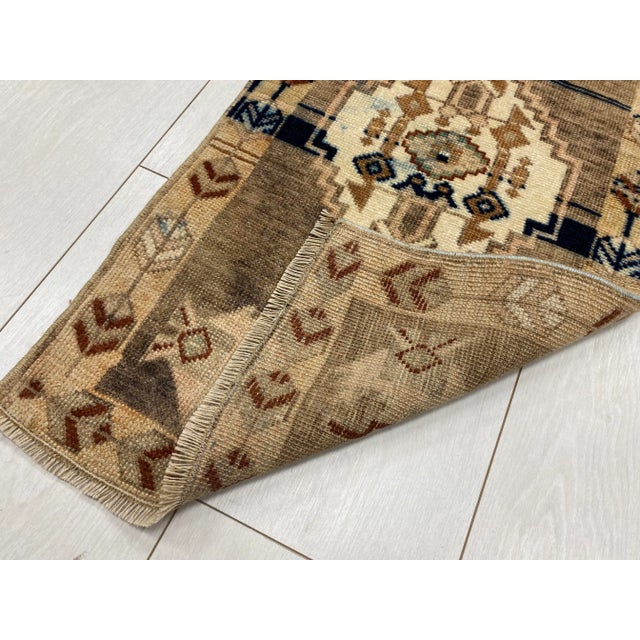 1960s Pale Turkish Boho Deco Rug For Sale - Image 4 of 6