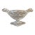Antique 19th Century Georgian Anglo Irish Cut Glass / Crystal Salt Cellar For Sale