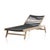 2020s Four Hands Julian Outdoor Chaise - Dark Grey Rope and Washed Brown For Sale - Image 5 of 12