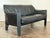 Vintage 1980’s Mario Bellini for Cassina Cab Leather Settee For Sale In Los Angeles - Image 6 of 10