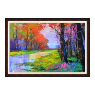 Late 20th Century Autumn Mirror, Michael Schofield For Sale