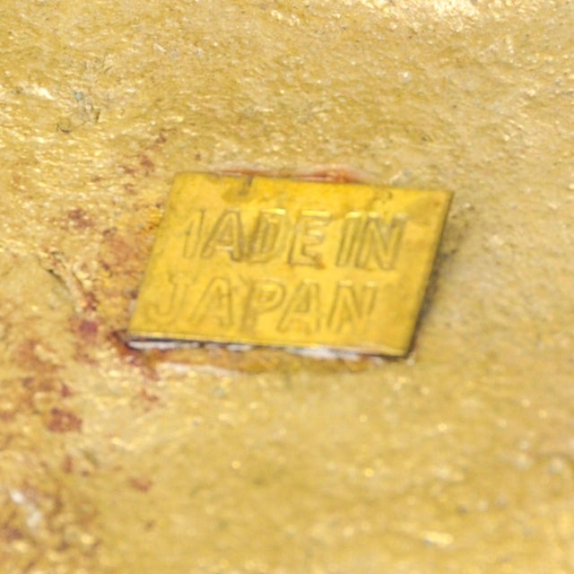 Vintage Solid Brass Ornate 5-Arm Wall Sconce Pair With Ribbon and Love Bird Motif For Sale - Image 9 of 15