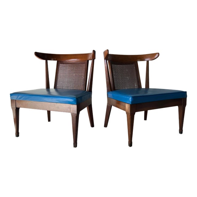 John Lubberts and Lambert Mulder / Klimos - Style Slipper Lounge Chairs a Pair/Sold For Sale