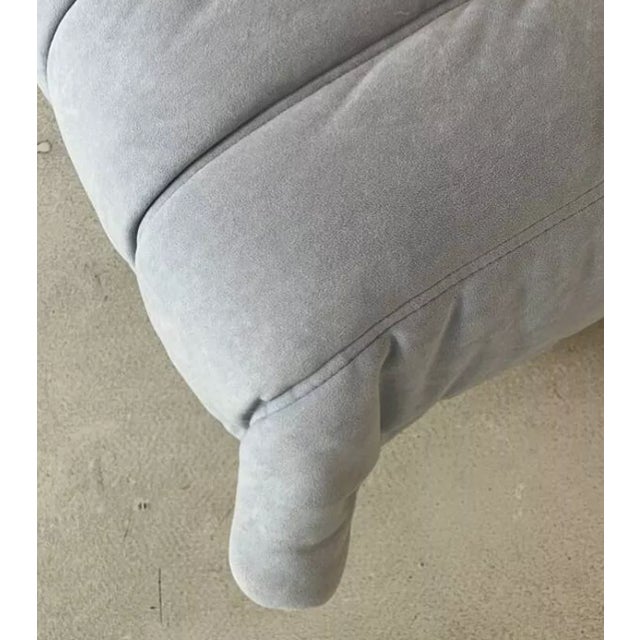 Blue Togo Lounge Chair by Michel Ducaroy for Ligne Roset, 1973 For Sale - Image 9 of 11