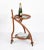 Italian Art Deco Solid Fruitwood Trolley Bar Cart, 1940s For Sale - Image 14 of 15