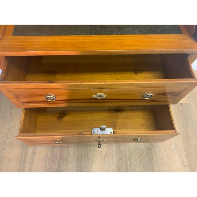 Small Ladies Secretary in Apple Wood, 1800 For Sale - Image 6 of 18