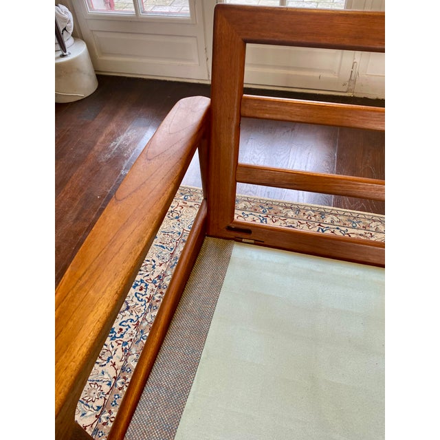 Danish Three-Seater Teak Sofa from Komfort, 1960s For Sale - Image 8 of 18