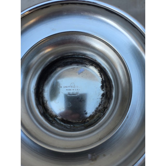 Metal Mid 20th Century Silver Plated Ice Bucket With Lid For Sale - Image 7 of 9
