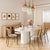 The Elora Lacquer Oval Dining Table is a stunning centerpiece for modern dining spaces, featuring a sleek lacquer finish...