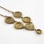 Gilded Bronze Choker Necklace with Green and Purple Enamel For Sale In Atlanta - Image 6 of 8