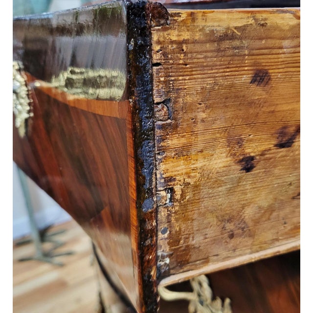 18th C Austrian Inlaid & Bronze Mounted Commode Dresser For Sale - Image 13 of 13